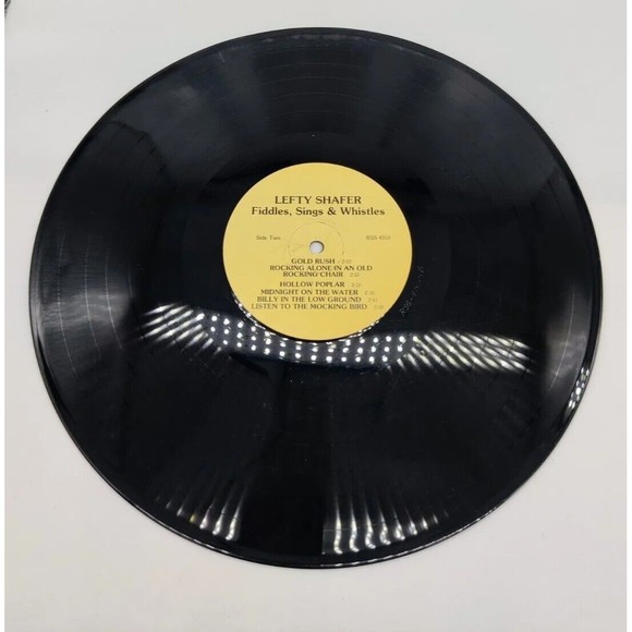Vintage Lefty Shafer Fiddles Sings & Whistles Vinyl LP Record SIGNED Autographed - Picture 8 of 12
